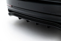 Central Rear Splitter (with Vertical Bars) Audi A8 S-Line Long D5 Facelift 2021-2026 Maxton Design