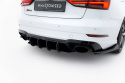Audi RS3 Sedan 8V Facelift 2016-2020 Street Pro Rear Diffuser V.2 Maxton Design