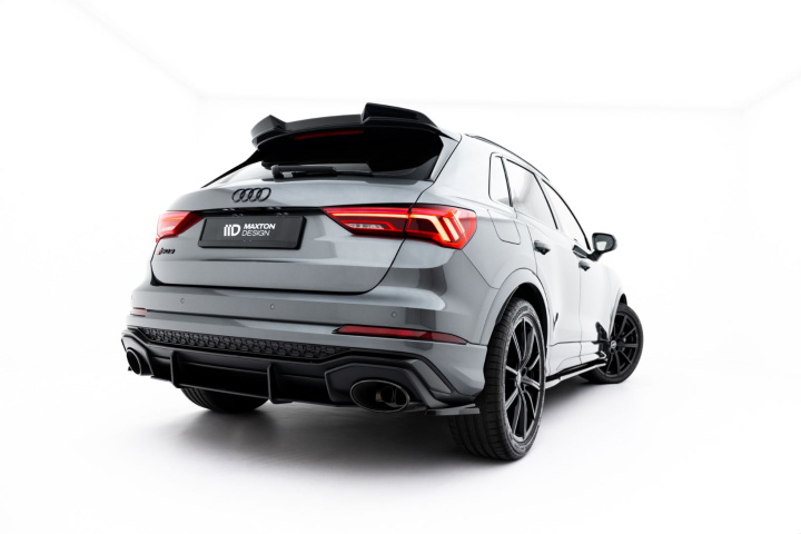 Street Pro Rear Diffuser Audi RSQ3 Sportback / SUV F3 Maxton Design in the group Select car model / Audi / Q3 (F3) 2018+ at DDESIGN Scandinavia AB (AURSQ32CNC-RS1B)