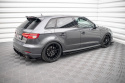 Side Flaps Audi S3 / A3 S-Line Sportback 8v Facelift Maxton Design