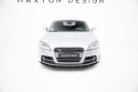 Audi TT S / TT S-Line 8J Facelift 2006-2013 Street Pro Front Splitter Black-Red Maxton Design
