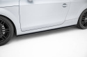 Audi TT S / TT S-Line 8J Facelift 2006-2013 Street Pro Side Skirts Diffusers Black-Red Maxton Design