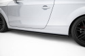 Audi TT S / TT S-Line 8J Facelift 2006-2013 Street Pro Side Skirts Diffusers Black-Red Maxton Design