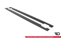 Audi TT S / TT S-Line 8J Facelift 2006-2013 Street Pro Side Skirts Diffusers Black-Red Maxton Design