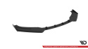 Audi TT S / S-Line 8S 2014- 2018 Street Pro Front Splitter + Flaps Black-Red + Gloss Flaps Maxton Design