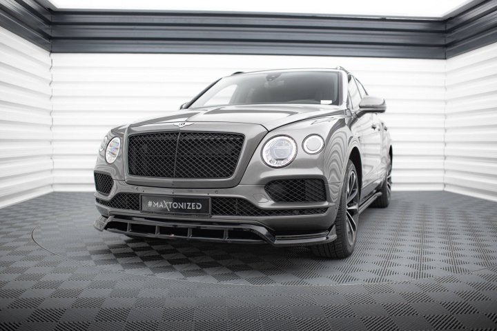 Bentley Bentayga Mk1 2015-2020 Front Splitter V.1 Maxton Design in the group Select car model / Bentley / Bentayga 2015+ at DDESIGN Scandinavia AB (BE-BE-1-FD1G-FD1RG)