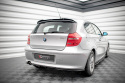 Central Rear Splitter (with Vertical Bars) Bmw 1 E81 Facelift Maxton Design