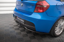 Central Rear Splitter (with Vertical Bars) Bmw 1 M-Pack E87 Facelift Maxton Design
