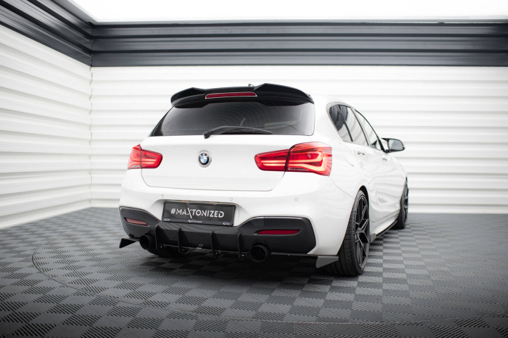 BMW 1-Serie F20/F21 M-Sport LCI 2015-2019 Rear Side Splitters Maxton Design in the group Select car model / BMW / 1-series 2-series (F20-F23) 2011-2019 / Styling / Rear spoiler at DDESIGN Scandinavia AB (BM-1-F20F-M-CNC-RSD1A)