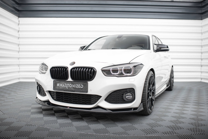 BMW 1-Series F20/F21 M-Sport LCI 2015-2019 Front Splitter V.4 CSL-Look Maxton Design in the group Select car model / BMW / 1-series 2-series (F20-F23) 2011-2019 / Styling / Front lips at DDESIGN Scandinavia AB (BM-1-F20F-M-FD4G)