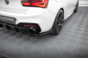 BMW 1-Series F20/F21 M-Sport LCI 2015-2019 Rear Side Splitters Diffuser V.4 Maxton Design