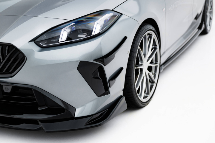 BMW M135i F70 2024+ Front Bumper Wings (Canards) Maxton Design in the group Select car model / BMW / 1-serie (F70) 2024+ at DDESIGN Scandinavia AB (BM-1-M135-F70-CAN1)