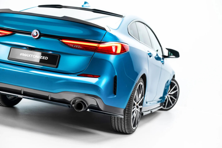 BMW 2 Gran Coupe M-Pack F44 2019+ Rear Side Splitters V.2 Maxton Design in the group Select car model / BMW / 2-series Gran Coupe (F44-F45-F46) 2020+ at DDESIGN Scandinavia AB (BM-2-44-MPACK-RSD2G)