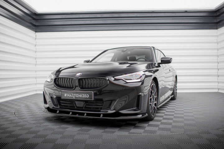 Front Splitter V.1 Bmw 2 Coupe G42 Maxton Design in the group Select car model / BMW / 2-series (G42) 2022+ at DDESIGN Scandinavia AB (BM-2-G42-FD1G)