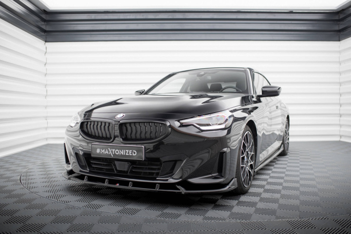 Front Splitter V.2 Bmw 2 Coupe G42 Maxton Design in the group Select car model / BMW / 2-series (G42) 2022+ at DDESIGN Scandinavia AB (BM-2-G42-FD2G)