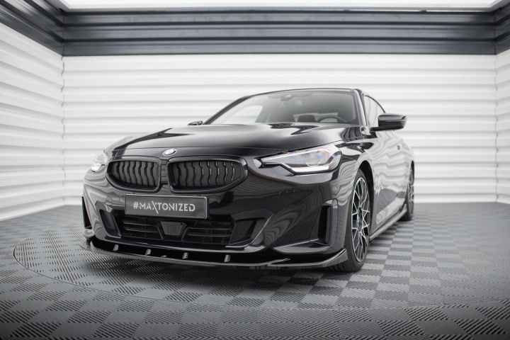 Front Splitter V.3 Bmw 2 Coupe G42 Maxton Design in the group Select car model / BMW / 2-series (G42) 2022+ at DDESIGN Scandinavia AB (BM-2-G42-FD3G)