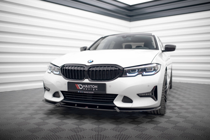 Front Splitter V.1 Bmw 3 Sport Line G20 / G21 Maxton Design in the group Select car model / BMW / 3-series-4-series (G20-G26) 19+ / Styling / Front lips at DDESIGN Scandinavia AB (BM-3-20-SPORT-FD1G)