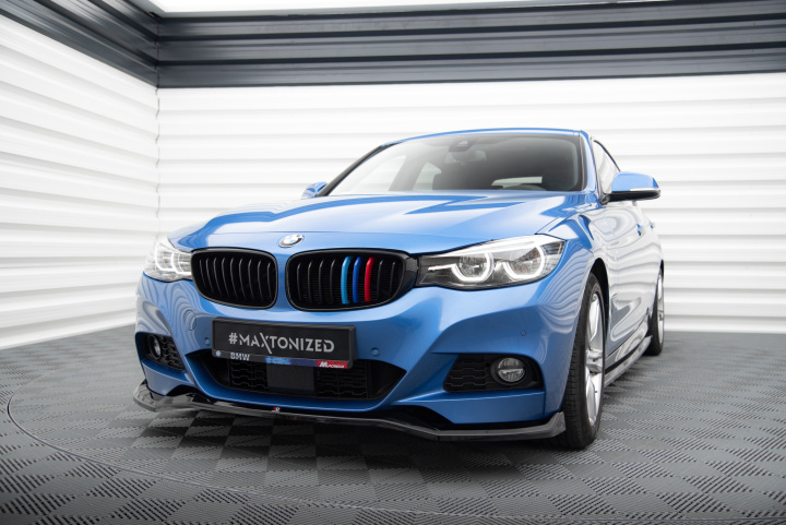 BMW 3-Serie GT F34 M-Sport 2013-2016 Front Splitter V.2 Maxton Design in the group Select car model / BMW / 3-series-4-series (F30-F36) 11-19 / Styling / Front lips at DDESIGN Scandinavia AB (BM-3-34-GT-MPACK-FD2G)