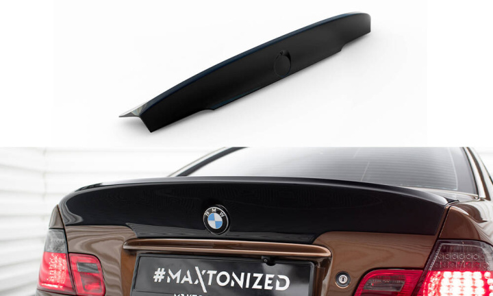 BMW E46 1999-2003 Coupe Spoiler M3 CSL Look Maxton Design in the group Select car model / BMW / 3-series (E46) 1998-2005 / Styling / Wings at DDESIGN Scandinavia AB (BM-3-46-C-CSL-H1A)