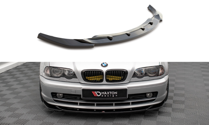 Front Splitter V.1 Bmw 3 Coupe E46 Maxton Design in the group Select car model / BMW / 3-series (E46) 1998-2005 / Styling / Front lips at DDESIGN Scandinavia AB (BM-3-46-C-FD1G)