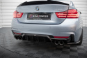 BMW 4-Serie M-Sport F32 / F36 2013-2020 (VERSION WITH DUAL EXHAUST ON BOTH SIDE) Rear Valance V.1 Maxton Design
