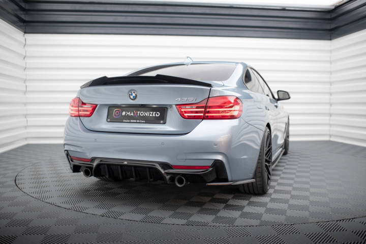 BMW 4-Serie M-Sport F32 / F36 2013-2020 Rear Valance V.1 Maxton Design in the group Select car model / BMW / 3-series-4-series (F30-F36) 11-19 / Styling / Diffuser at DDESIGN Scandinavia AB (BM-4-F32-MPACK-RS1G)