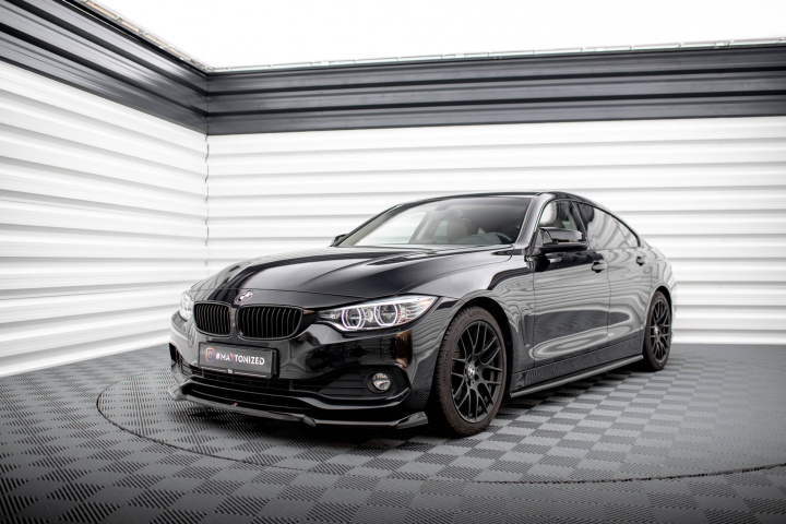 BMW 4 Gran Coupe F36 2014-2017 Front Splitter V.1 Maxton Design in the group Select car model / BMW / 3-series-4-series (F30-F36) 11-19 / Styling / Front lips at DDESIGN Scandinavia AB (BM-4-F36-GC-FD1G)