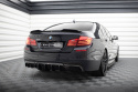 BMW 5-Serie M-Sport F10 2011-2017 (Dual Outlet on Left side) Rear Valance V.2 Maxton Design