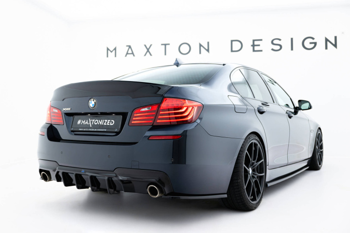 BMW 5-Serie M-Sport F10 2011-2017 (Dual Outlet) Rear Valance V.2 Maxton Design in the group Select car model / BMW / 5-series (F07-F10-F11) 11-17 / Styling / Diffuser at DDESIGN Scandinavia AB (BM-5-10-MPACK-RS2GO_O)