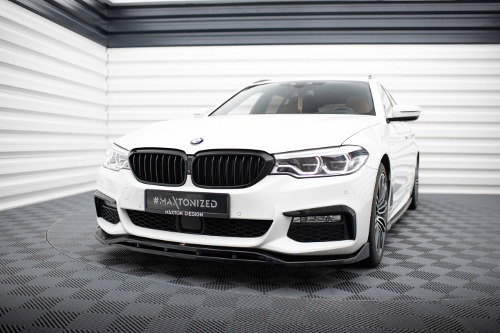 BMW G30/G31 M-Pack 2017-2020 Front Splitter V.3 Maxton Design in the group Select car model / BMW / 5-series (G30-G31) 16+ / Styling at DDESIGN Scandinavia AB (BM-5-G30-MPACK-FD3G-FD3RG)