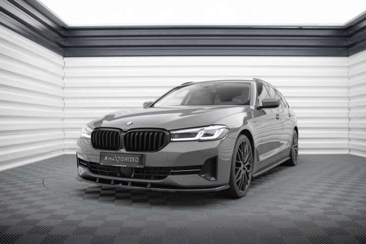 Front Splitter V.1 Bmw 5 G30 / G31 Facelift Maxton Design in the group Select car model / BMW / 5-series (G30-G31) 16+ / Styling at DDESIGN Scandinavia AB (BM-5-G31F-FD1G)