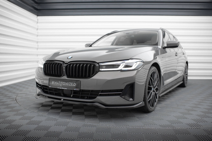 Front Splitter V.2 Bmw 5 G30 / G31 Facelift Maxton Design in the group Select car model / BMW / 5-series (G30-G31) 16+ / Styling at DDESIGN Scandinavia AB (BM-5-G31F-FD2G)