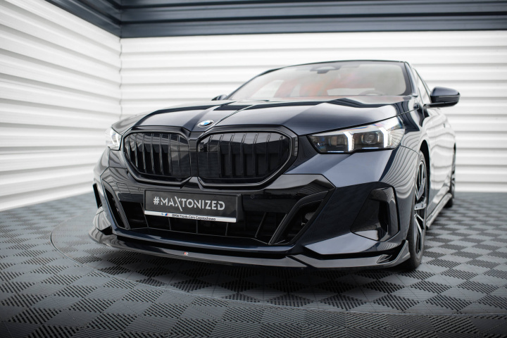 BMW 5-Serie M-Sport G60 2023+ Front Splitter V.2 Maxton Design in the group Select car model / BMW / 5-serie (G60-G61) 2023+ at DDESIGN Scandinavia AB (BM-5-G60-MPACK-FD2G)