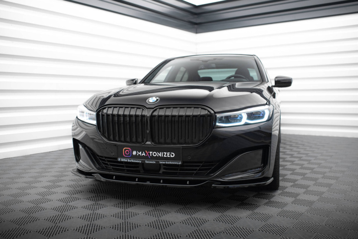 BMW 7-Serie G11 Facelift 2019-2022 Front Splitter V.2 Maxton Design in the group Select car model / BMW / 7-series (G11-G12) 15+ at DDESIGN Scandinavia AB (BM-7-11F-FD2G)