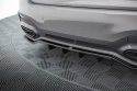 BMW 7-Serie M-Paket G11 Facelift 2019+ Central Rear Splitter (With Vertical Bars) V.2 Maxton Design