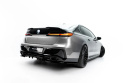 BMW 760e G70 2022+ Central Rear Splitter (With Vertical Bars) V.2 Maxton Design
