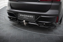 BMW M760e G70 2022+ Central Rear Splitter (With Vertical Bars) V.1 Maxton Design