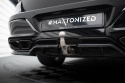 BMW M760e G70 2022+ Central Rear Splitter (With Vertical Bars) V.1 Maxton Design