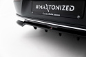 BMW 7-Serie G70 2022+ Rear Splitter (with vertical bars) Maxton Design