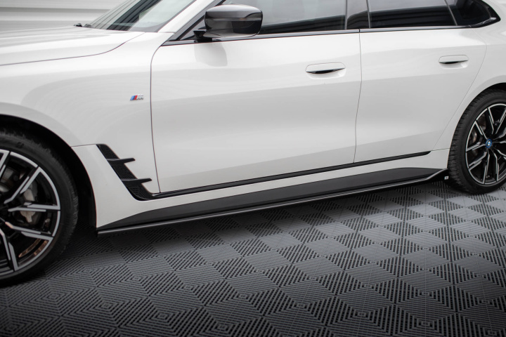 Side Skirts Diffusers V.1 Bmw I4 M-Pack G26 Maxton Design in the group Select car model / BMW / i4 (G26) 22+ at DDESIGN Scandinavia AB (BM-I4-G26-MPACK-GC-SD1G)