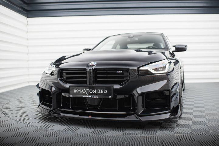 Front Splitter V.5 Bmw M2 G87 Maxton Design in the group Select car model / BMW / M2 2-Serie (G87) 2023+ at DDESIGN Scandinavia AB (BM-M2-G87-FD5G)