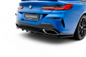 Rear Splitter (with vertical bars) BMW 8 Coupe M-Pack G15 Maxton Design