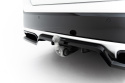 Central Rear Splitter (with Vertical Bars) BMW X1 M-Sport U11 2022+ Maxton Design