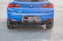 Central Rear Splitter For Bmw X2 F39 M-Pack Maxton Design