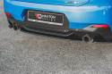 Central Rear Splitter For Bmw X2 F39 M-Pack Maxton Design