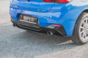 Central Rear Splitter For Bmw X2 F39 M-Pack Maxton Design