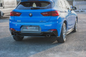 Rear Side Splitters For Bmw X2 F39 M-Pack Maxton Design