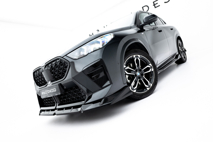 Front Splitter BMW X2 M-Pack / iX2 U10 in the group Select car model / BMW / X2 (U10) 2023+ at DDESIGN Scandinavia AB (BM-X2-U10-MPACK-FD1G)