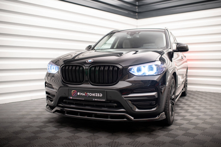 BMW X3 G01 2017-2021 Front Splitter V.1 Maxton Design in the group Select car model / BMW / X3 (G01) 18+ at DDESIGN Scandinavia AB (BM-X3-01-FD1G-FD1RG)