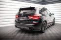 BMW X3 G01 2017-2021 Central Rear Splitter V.1 Maxton Design